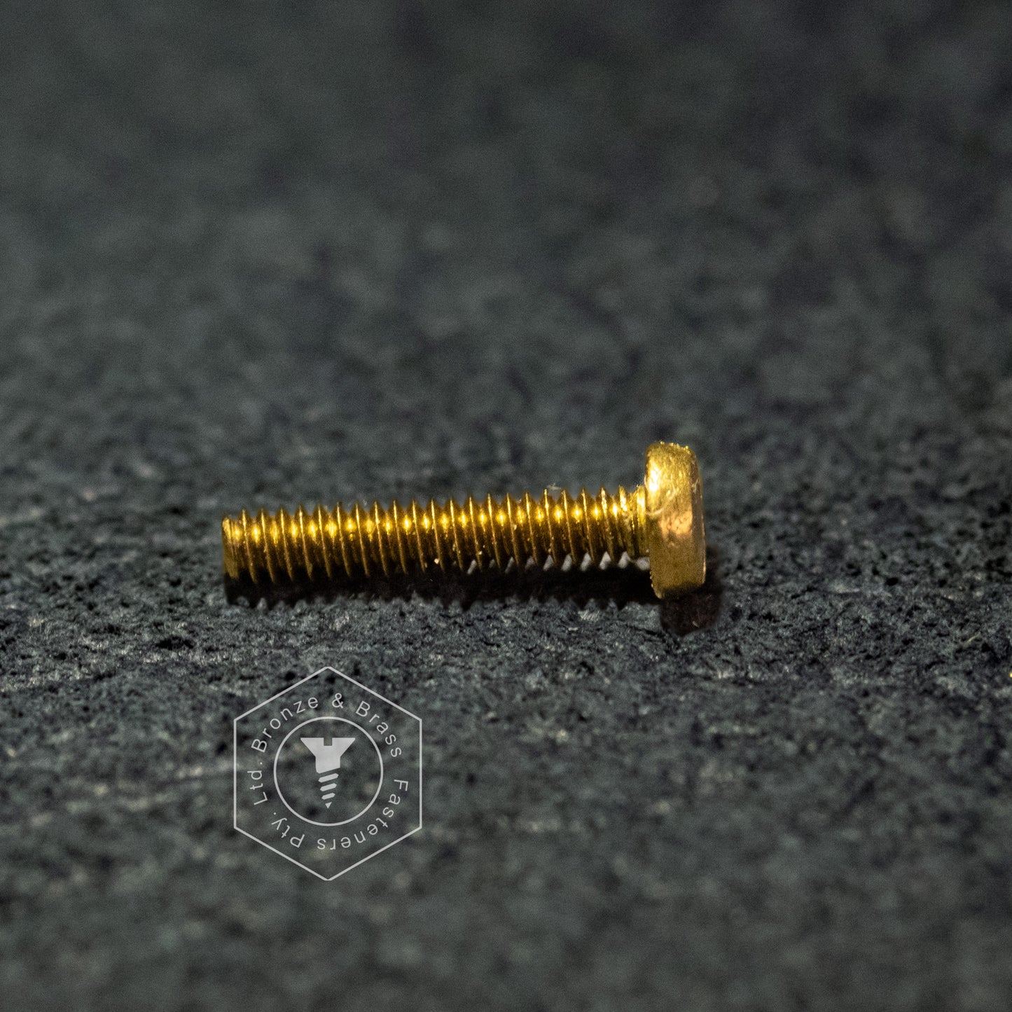 1496 -113300 - Brass Machine Screw Slotted Cheese Head - M1.6 x 8mm