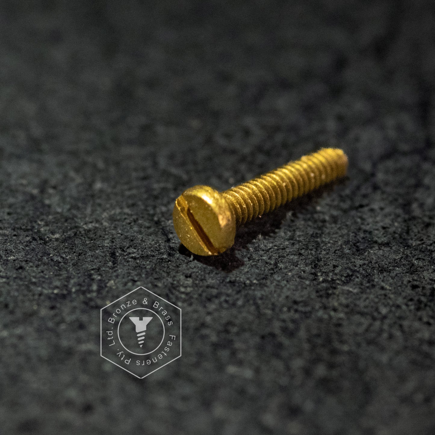 1496 -113300 - Brass Machine Screw Slotted Cheese Head - M1.6 x 8mm