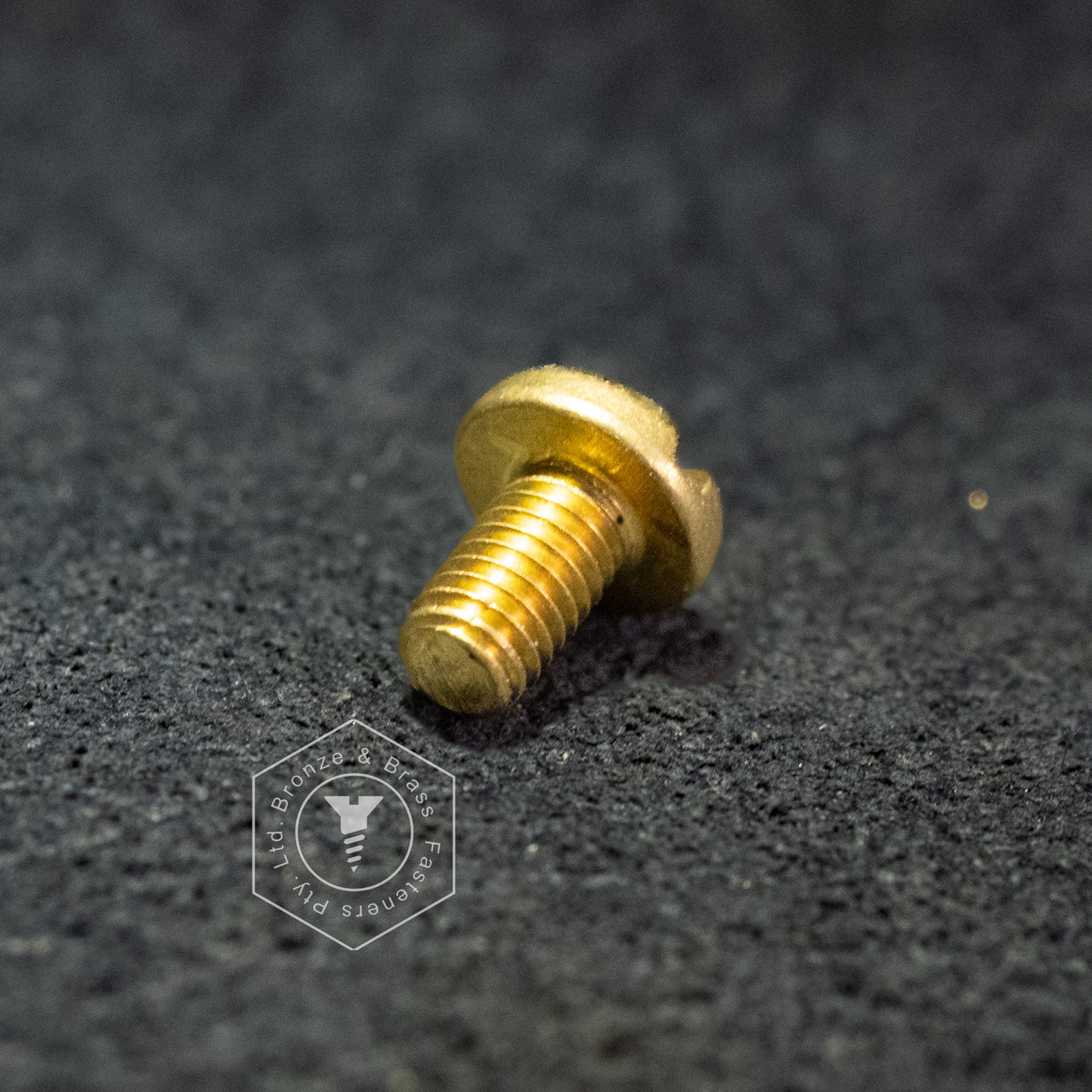 1497 -113310 - Brass Machine Screw Slotted Pan Head - M3 x 5mm