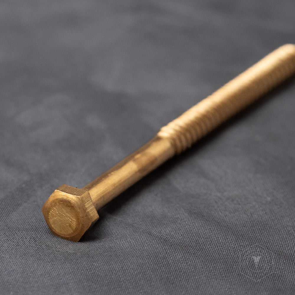2564 - 132902 - Silicon Bronze Hex Head Needlepoint Wood Screw - M5 x 75mm