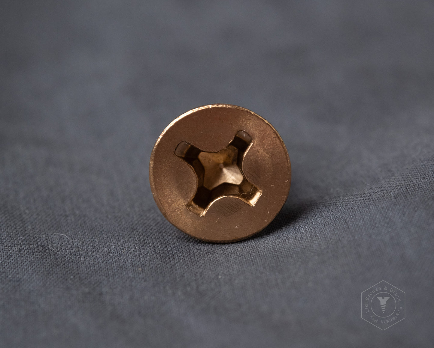 3343 - 133602 - Silicon Bronze Machine Screw Phillips Flat Head- M6-1.0 x 12mm