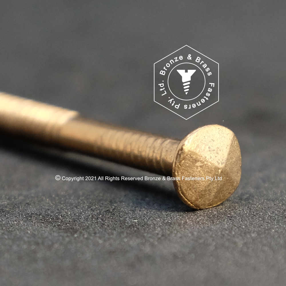 4360 - 138403 - Silicon Bronze Nail Ring Nail Rose Head- 2.50 x 25 mm