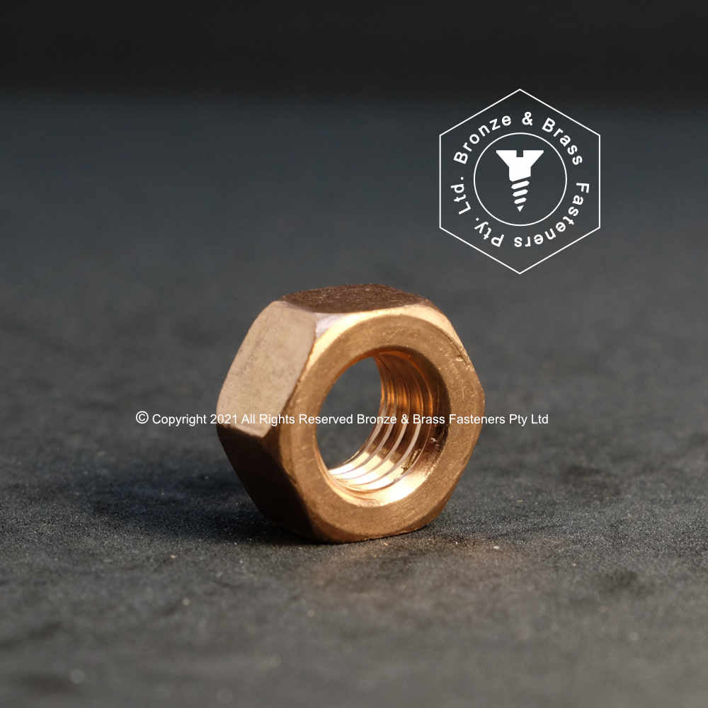 5280 -146308 - Cu5 (CuNiSi) Nut Hex- M8-1.25