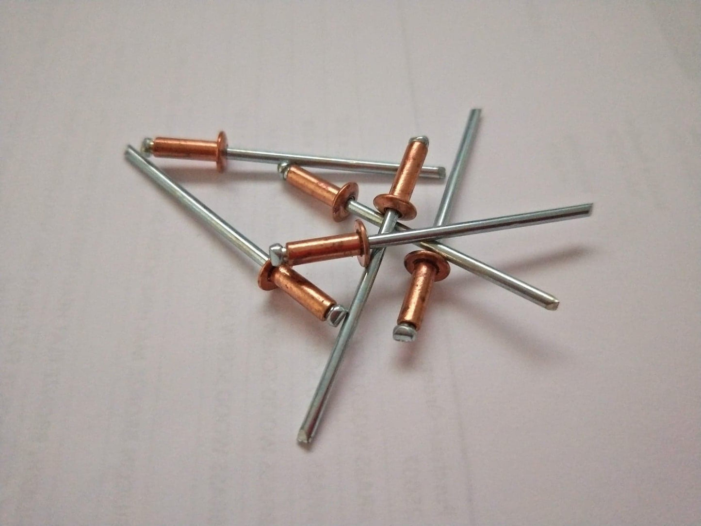 5260 -169001 - Copper Pop Rivet- 1/8"x 6.8mm