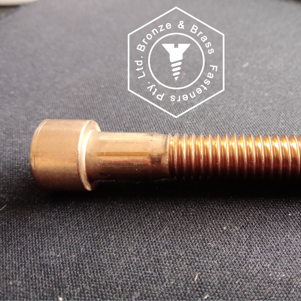 3355 - 134204 - Silicon Bronze Cap Screw Hex Socket- 3/8 - 16 UNC x 2 1/2"