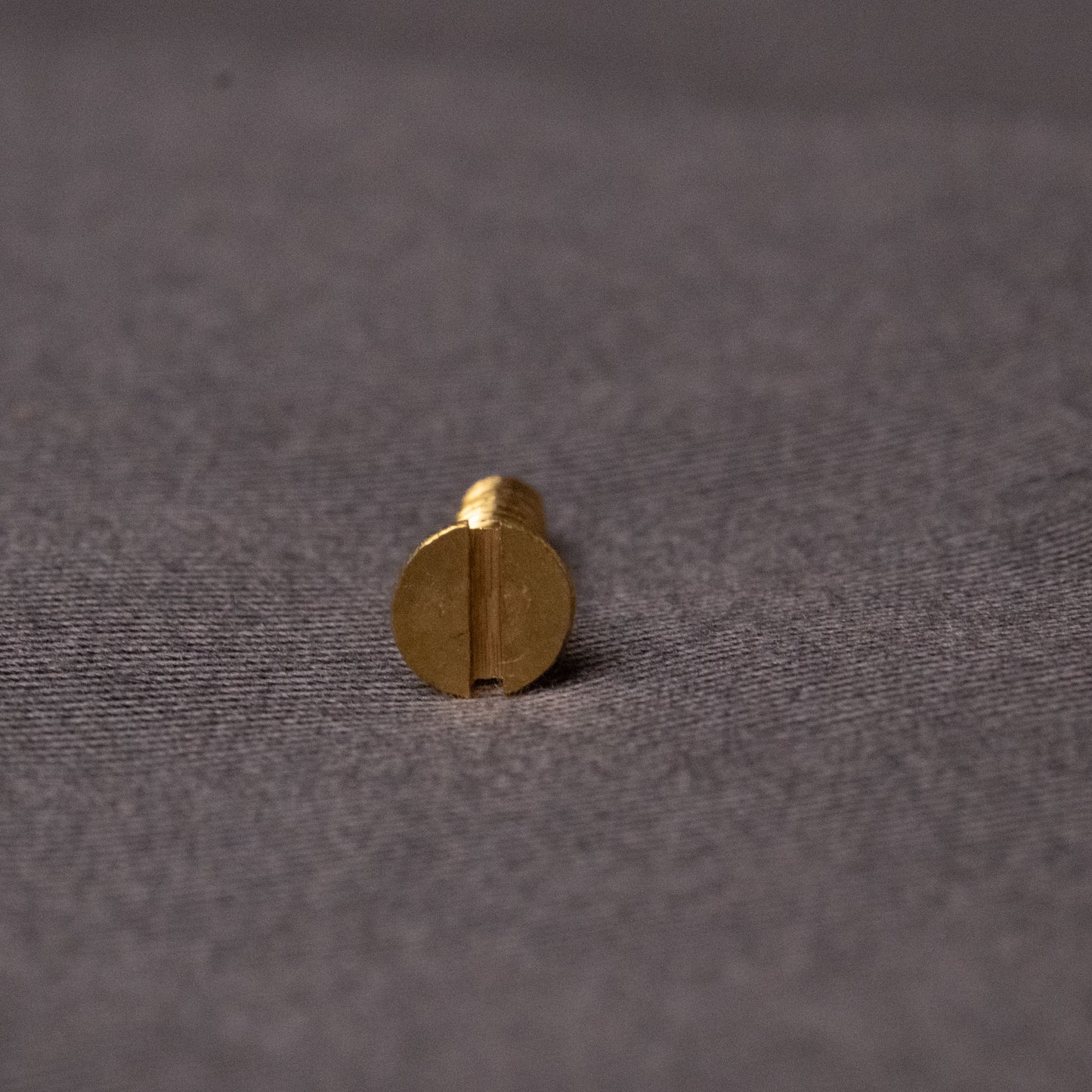 0055 - 111012 - Brass Wood Screw Slotted Flat Head - 3g x 12mm
