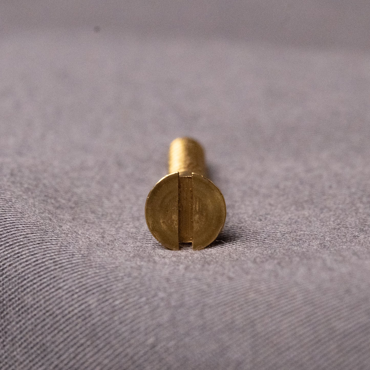 0245 - 111061 - Brass Wood Screw Slotted Flat Head- 8g x 63mm