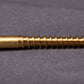 0310 - 111044 - Brass Wood Screw Slotted Flat Head- 12g x 50mm