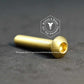 1494 - 113806 - Brass Machine Screw Hex Socket Button Head- M4-0.7 x 50mm