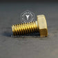 1156 - 114017 - Brass Hex Set Screw- 5/16-18 UNC x 3/4"