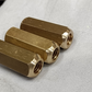 1646 - 116665 - Brass Nut Coupler - 1/2 - 13 UNC x 50mm