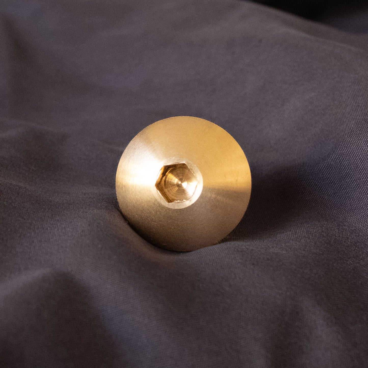 1699 - 119906 - Brass Chicago Nut  Hex Socket Round Head - M8-1.25