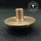 1760 - 119900 - Brass Nut Mushroom- 38mm Head x 1/4-20 UNC Internal Thread