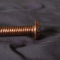 3140 - 133113 - Silicon Bronze Machine Screw Slotted Round Head- 3/8 - 16 UNC x 2"