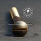 3303 - 133202 - Silicon Bronze Machine Screw Slotted Oval Head- 1/4 - 20 UNC x 3"