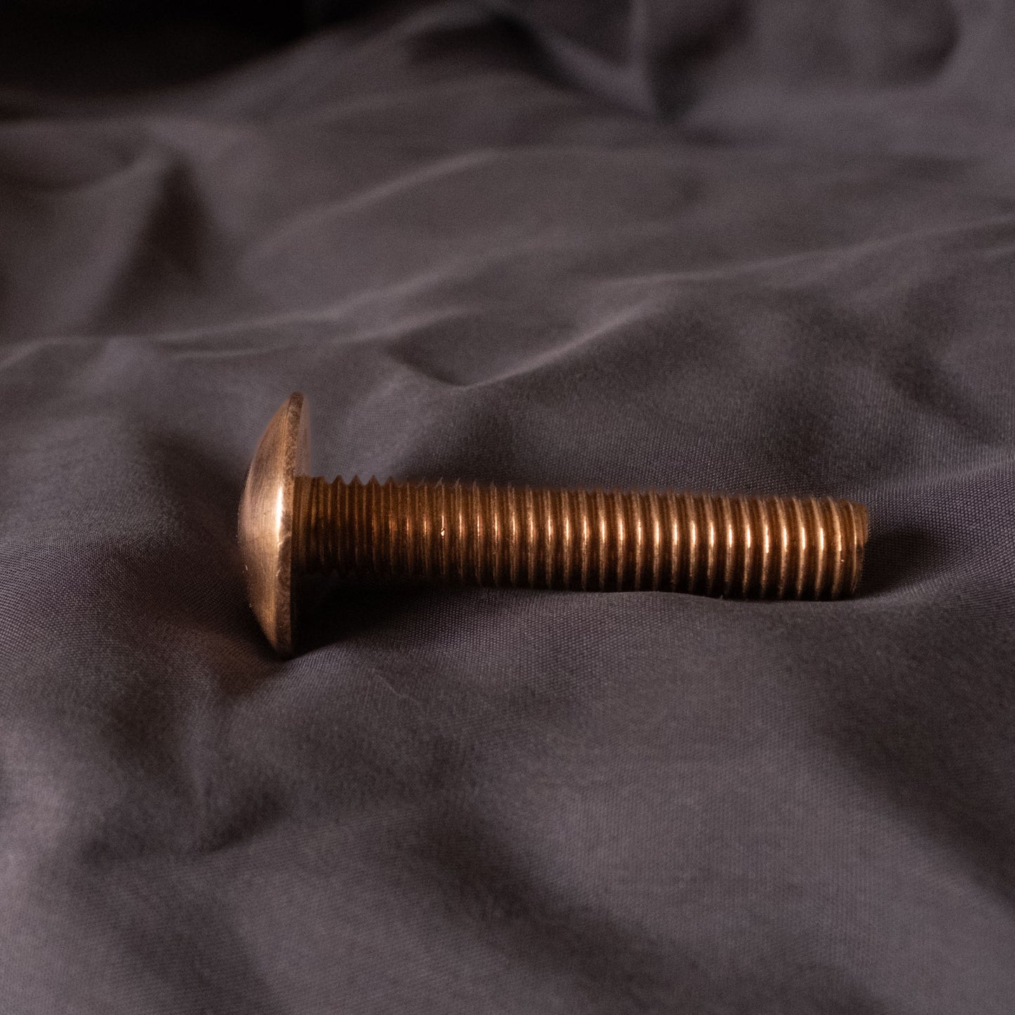 3345 - 133950 - Silicon Bronze Machine Screw No Drive Truss Head- M8-1.25 x 40 mm