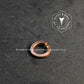 3950 - 137602 - Silicon Bronze Washer Split Spring- M4