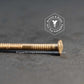 4375 - 138405 - Silicon Bronze Nail Ring Nail Rose Head- 3.40 x 75 mm