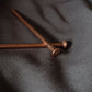 4455 - 168116 - Copper Nail Square Boat Flat- 3.25 x 75 mm (10g)