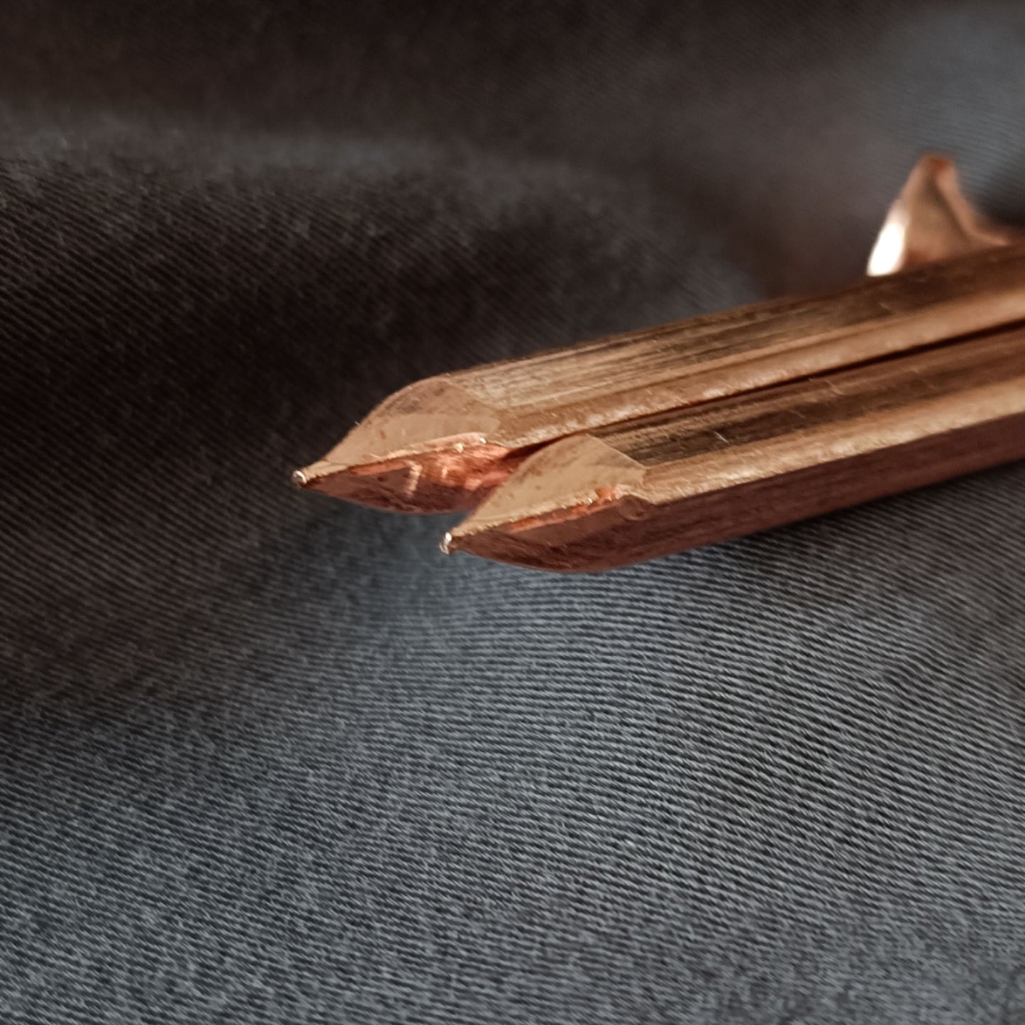 4490 - 168124 - Copper Nail Square Boat Flat- 4.88 x 125 mm (6g)