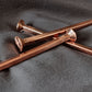 4490 - 168124 - Copper Nail Square Boat Flat- 4.88 x 125 mm (6g)