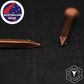 4416 - 168601 - COPPER SQUARE  BOAT NAILS Countersunk Flat Head - 12g x 1 1/4"