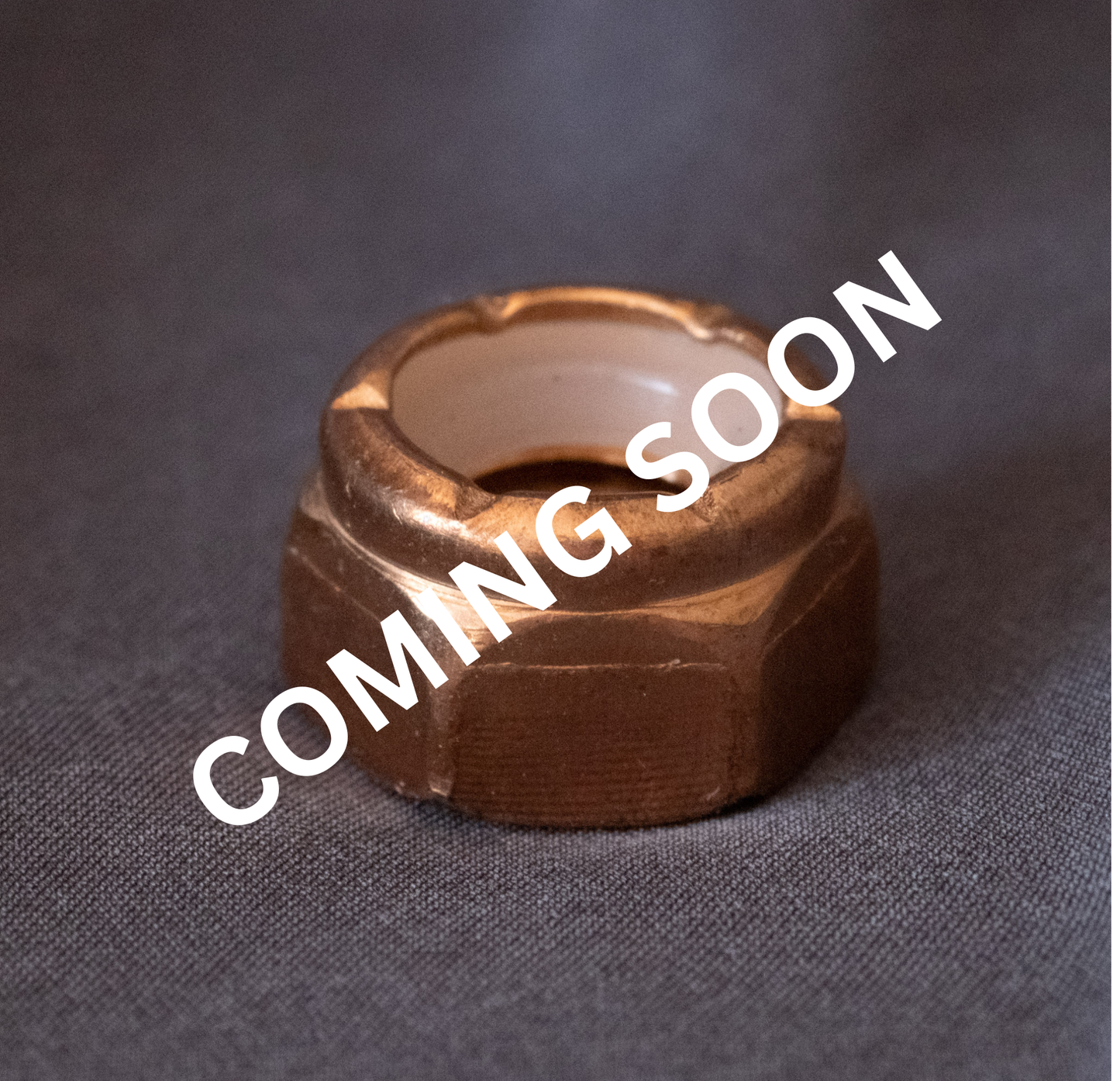 3741 - 136858 - Silicon Bronze Nylon Insert Lock Nut - M8-1.25