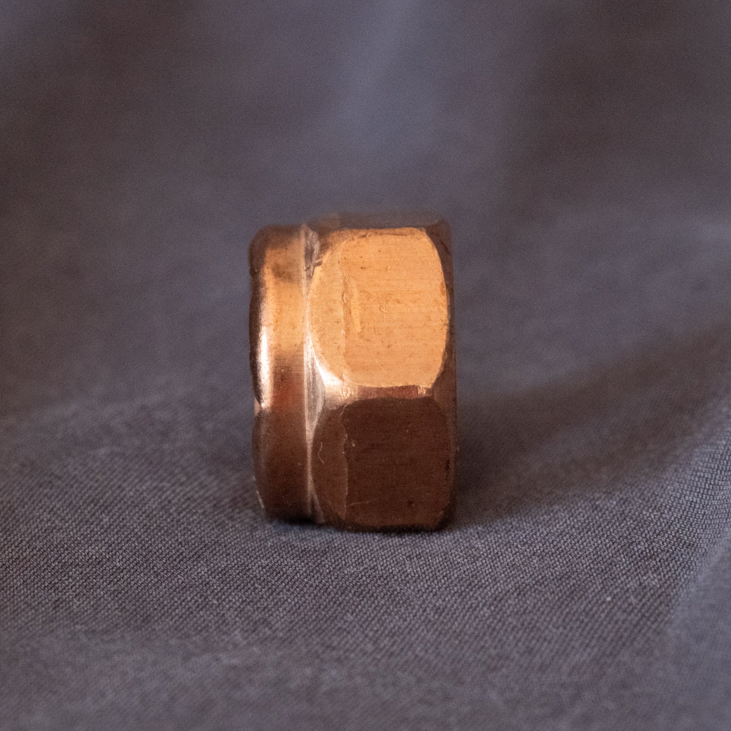 3683 - 136812 - Silicon Bronze Nylon Insert Lock Nut - 1/2-13 UNC