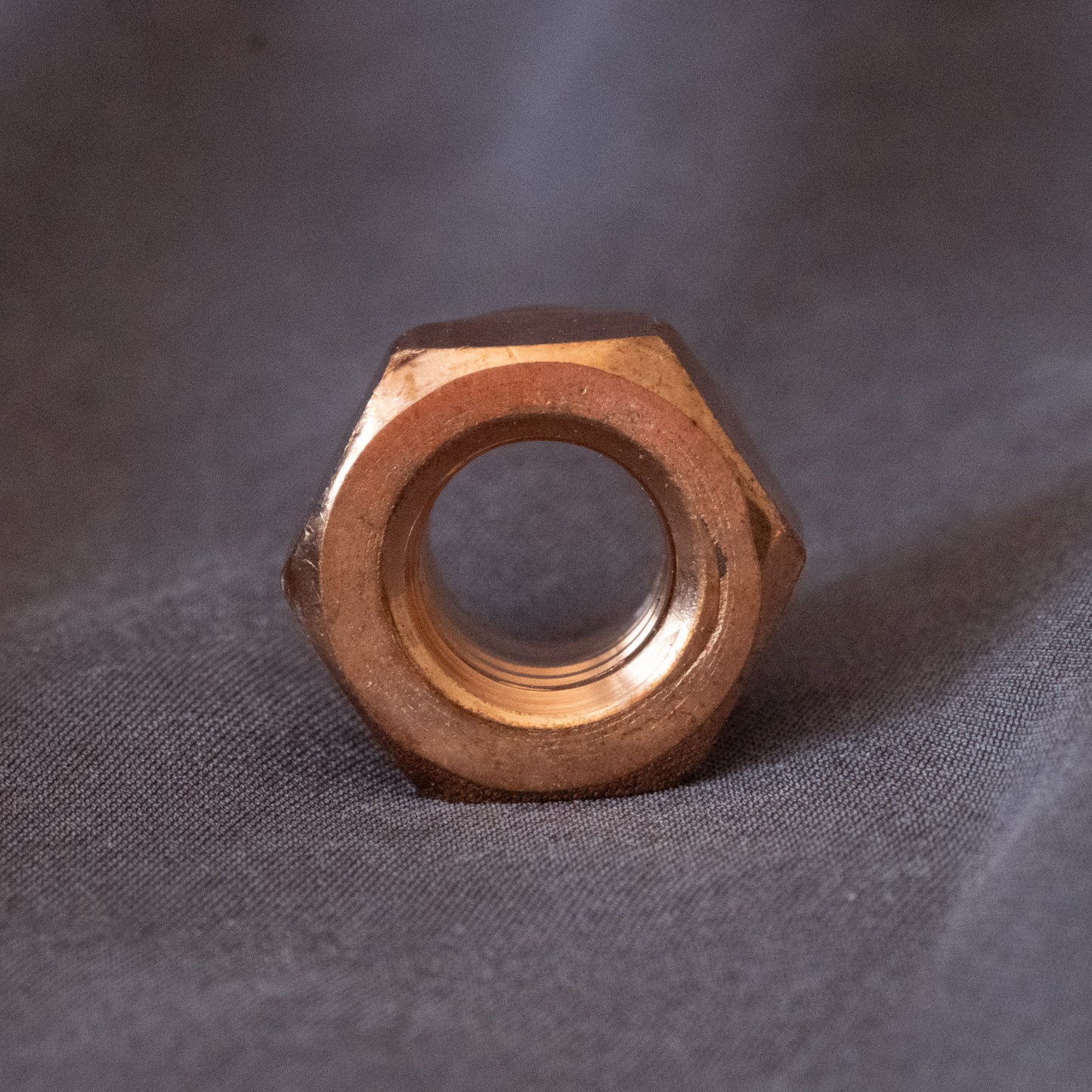 3683 - 136812 - Silicon Bronze Nylon Insert Lock Nut - 1/2-13 UNC