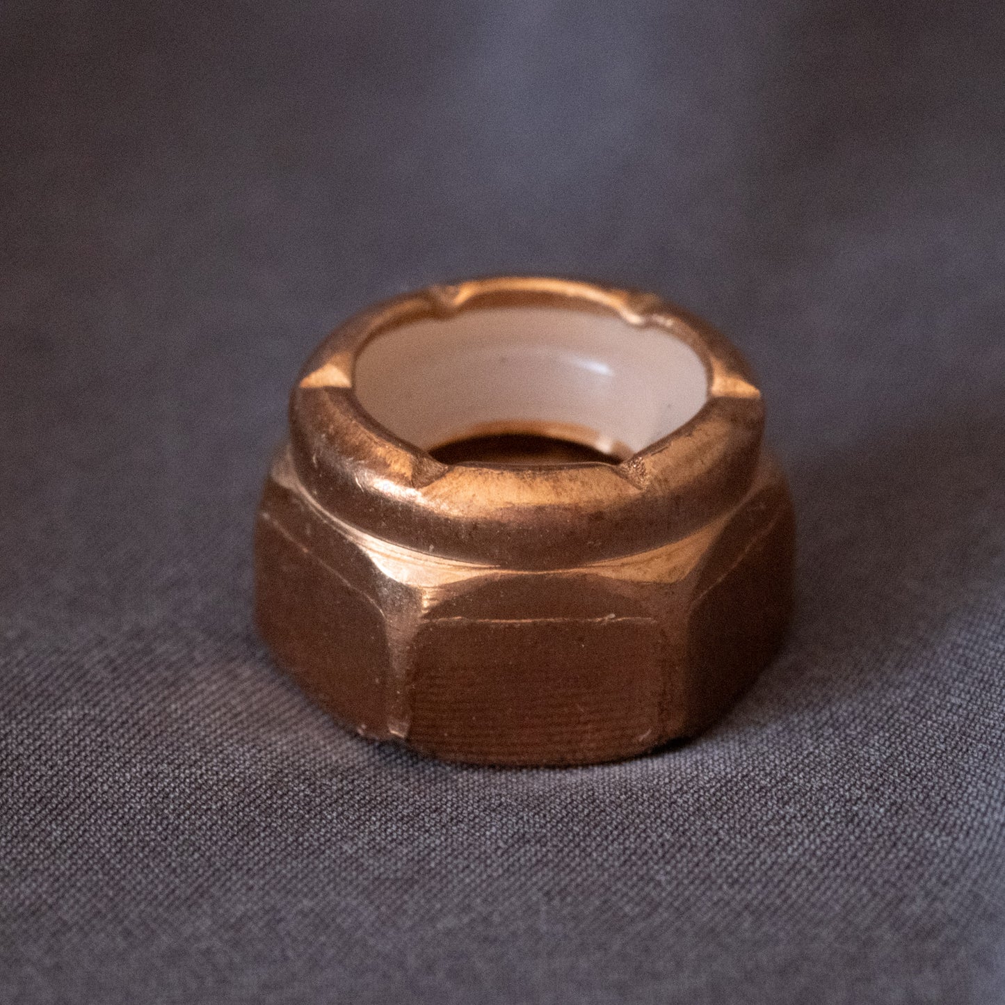3683 - 136812 - Silicon Bronze Nylon Insert Lock Nut - 1/2-13 UNC