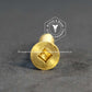 0815 - 111309 - Brass Wood Screw Square Drive Flat Head- 8g x 38mm
