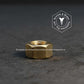 1525 - 116105 - Brass Nut Hex Finish- 1/4 - 20 UNC (7/16" AF)