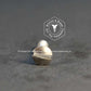 1030 - 121132 - Nickel Plated Brass Wood Screw Slotted Oval Head- 5g x 19mm