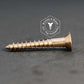 2185 - 131023 - Silicon Bronze Wood Screw Slotted Flat Head- 12g x 44mm