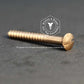 2650 - 131209 - Silicon Bronze Wood Screw Slotted Oval Head- 10g x 38mm