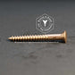 2600 - 131207 - Silicon Bronze Wood Screw Slotted Oval Head- 4g x 19mm