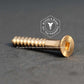 2475 - 131317 - Silicon Bronze Wood Screw Square Drive Flat Head- 12g x 44mm