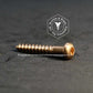 2575 - 131404 - Silicon Bronze Wood Screw Square Drive Round Head- 8g x 32mm