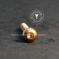 2575 - 131404 - Silicon Bronze Wood Screw Square Drive Round Head- 8g x 32mm