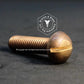 3110 - 133116 - Silicon Bronze Machine Screw Slotted Round Head- 6 - 32 UNC x 3/8"