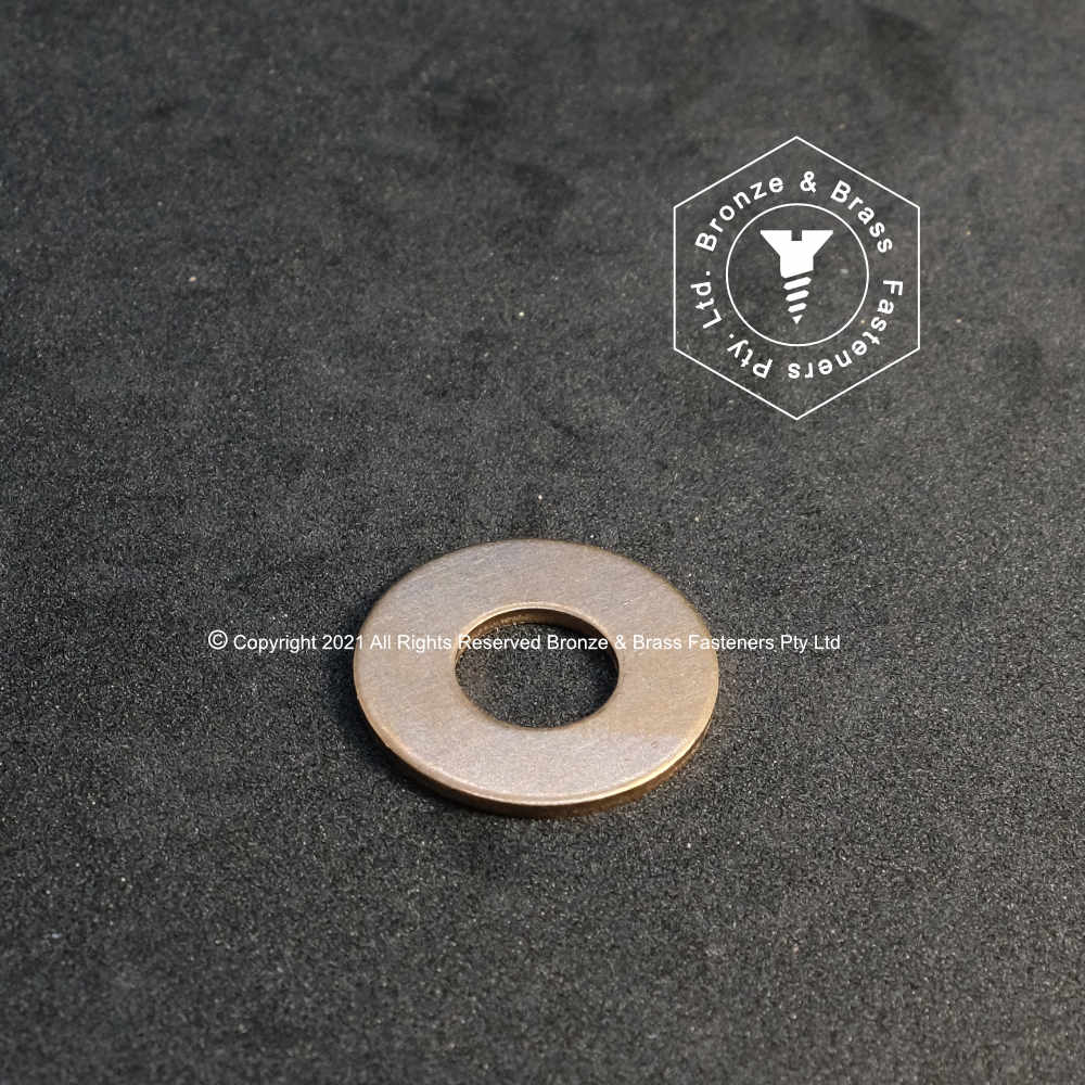 3820 - 137009 - Silicon Bronze Washer Flat Washer- 1/2"L