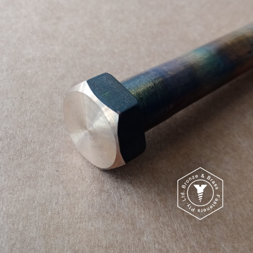 3100 - 135021 - Silicon Bronze Bolt Hex; 3/4" - 10 UNC x 10" (T 100mm)